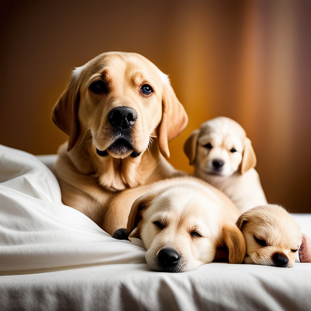 how many litters can a labrador have